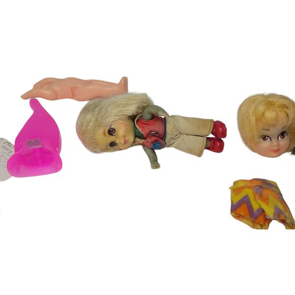 Vintage Liddle Kiddle Doll & Other * Parts & Pieces (Combine & Save) As Is - Picture 7 of 10